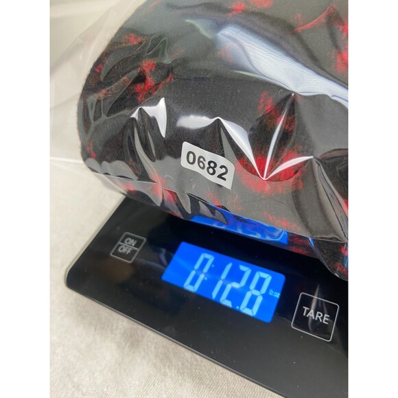 Josie Natori Womens L Red Wool Open Front Wrap Kimono Duster Cardigan Boho Artsy - Picture 8 of 8